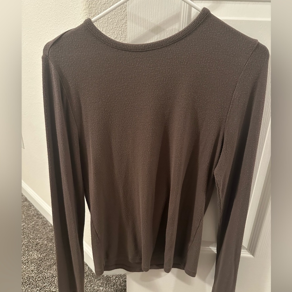 NUUDS Slinky Ribbed long sleeve